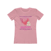 1 CORINTHIANS 13 GIRLY TEE - I NEED GOD