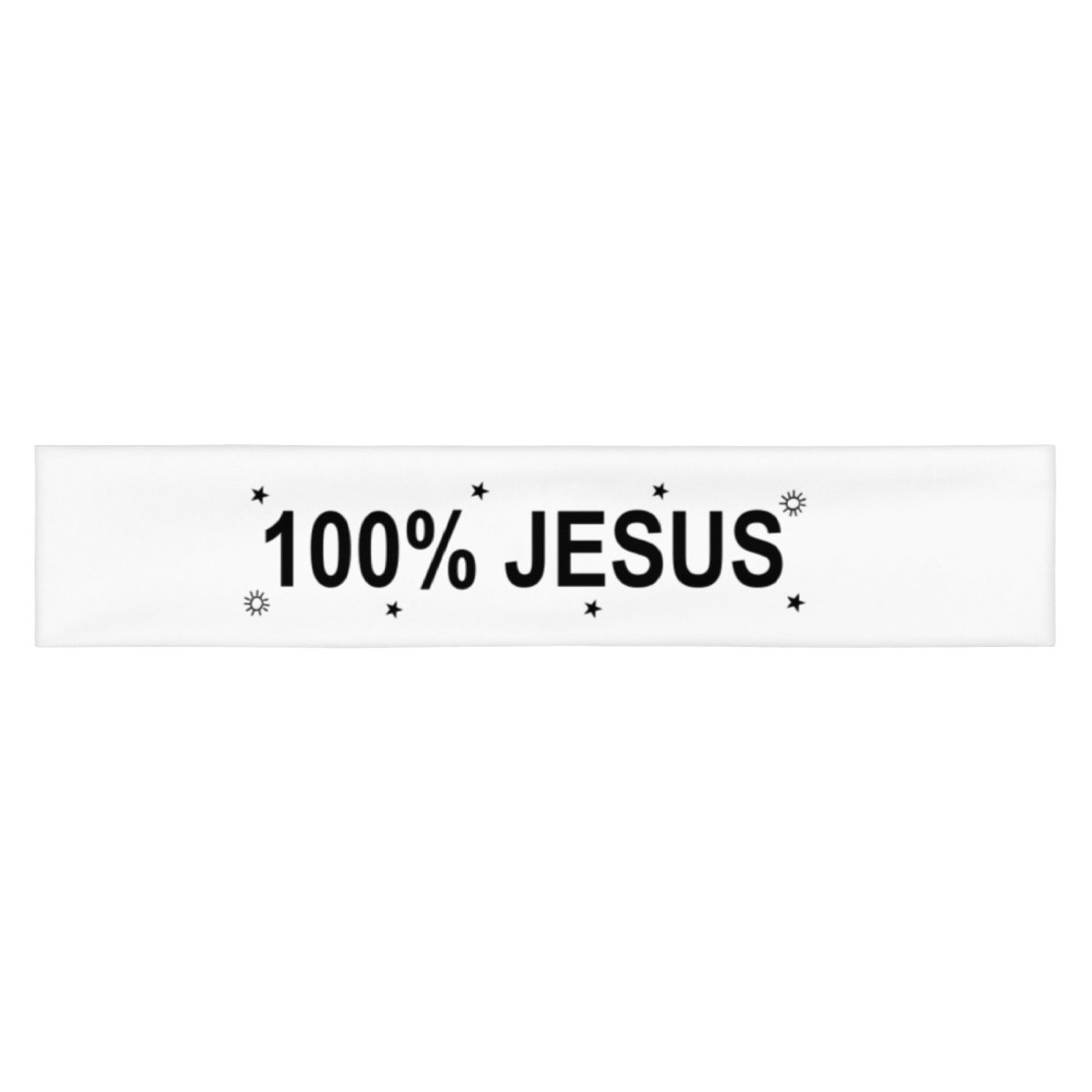 100% JESUS HEADBAND - I NEED GOD