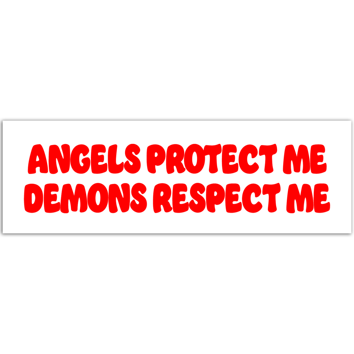 Angels & Demons Sticker - I NEED GOD