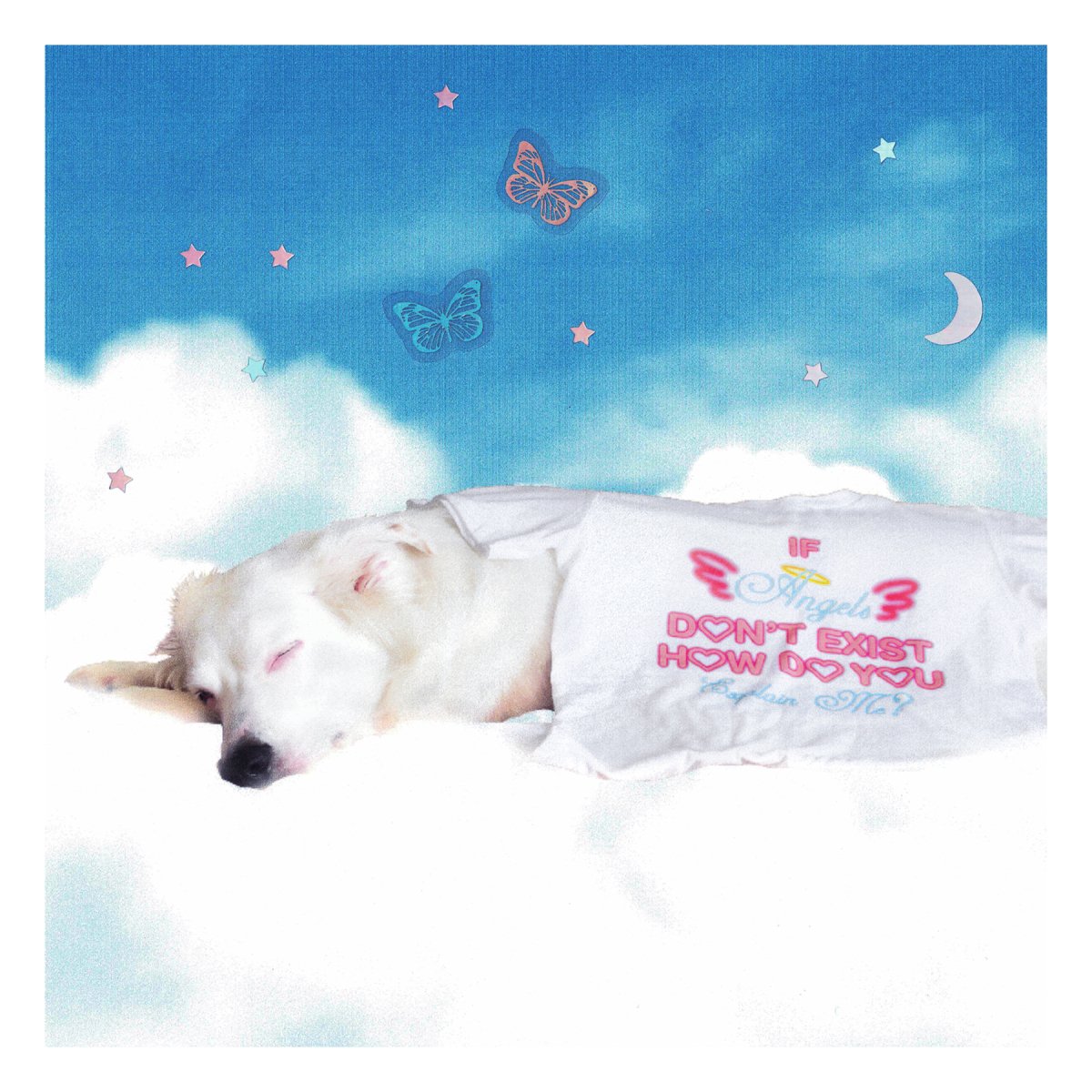 ANGELS EXIST GIRLY TEE - I NEED GOD