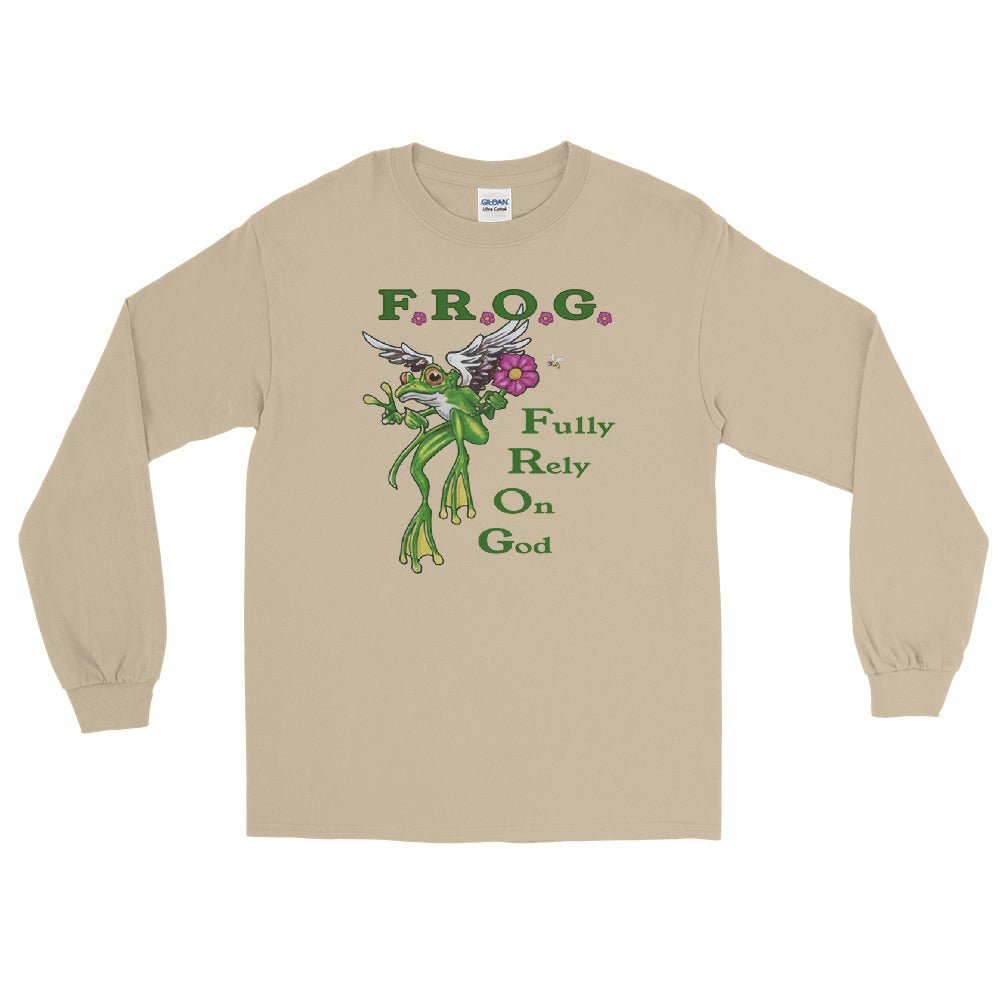 F.R.O.G. LONG - SLEEVE - I NEED GOD