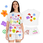 GOD IS AWESOME PJ SET - I NEED GOD