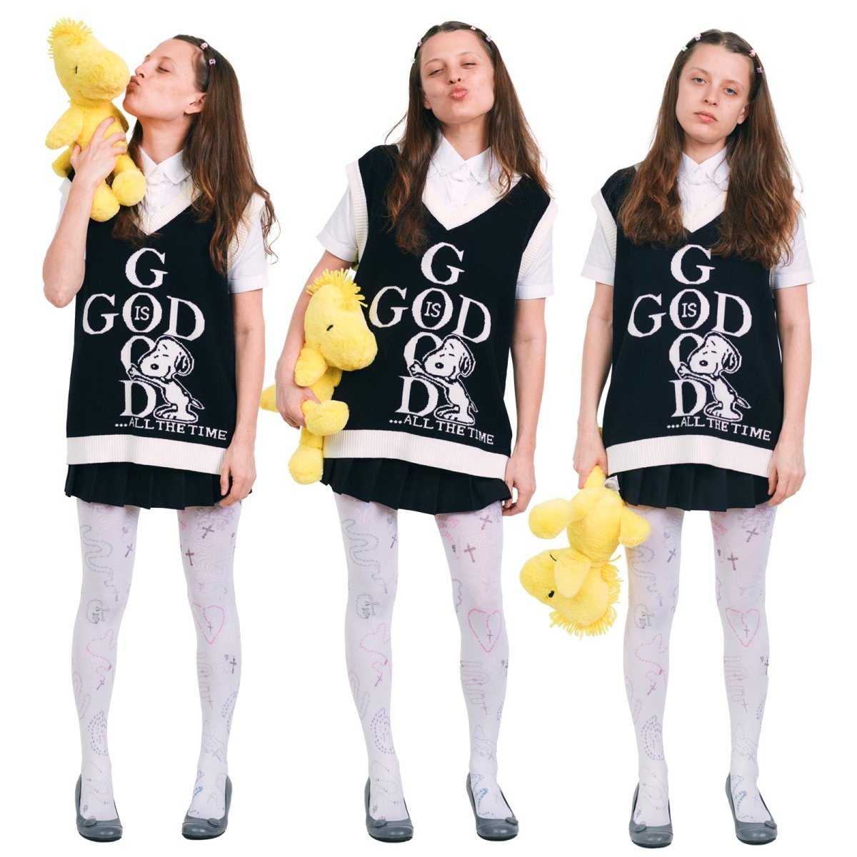 GOD IS GOOD SWEATER VEST - I NEED GOD