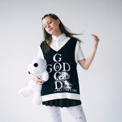 GOD IS GOOD SWEATER VEST - I NEED GOD
