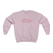 GOD LOVES ME SWEATER - I NEED GOD