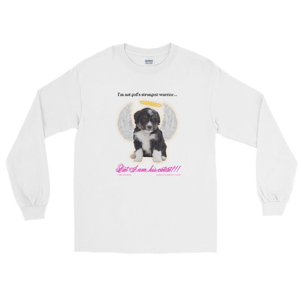 GOD'S CUTEST WARRIOR LONG - SLEEVE - I NEED GOD