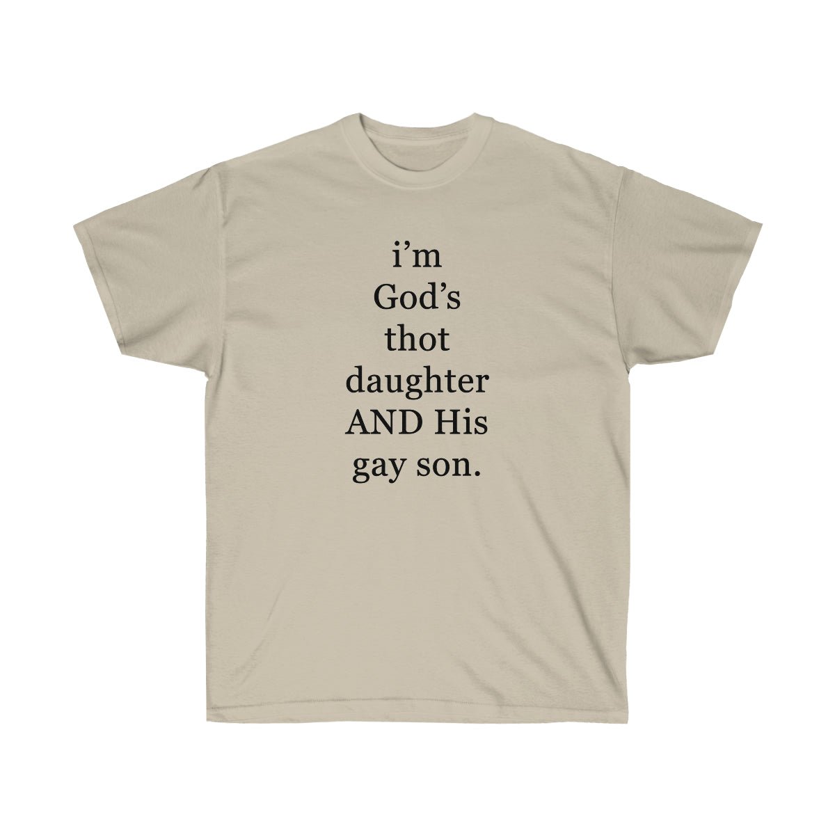 GOD'S THOT DAUGHTER - I NEED GOD