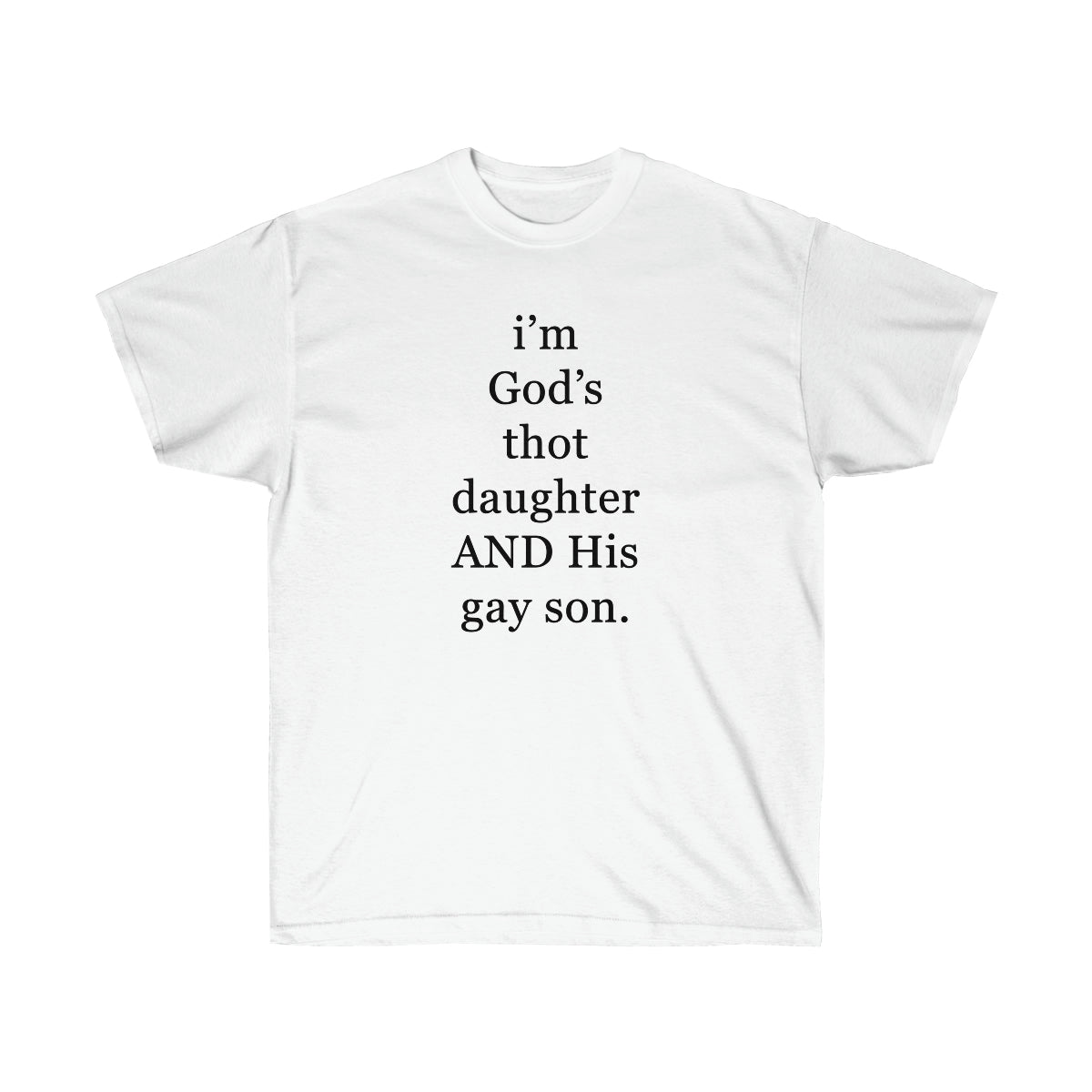 GOD'S THOT DAUGHTER - I NEED GOD