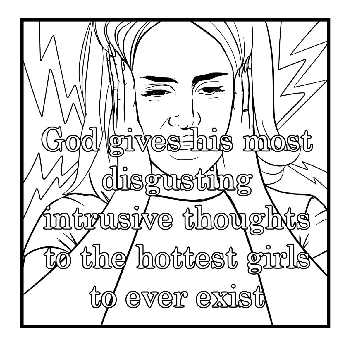 I NEED GOD ADULT COLORING BOOK - I NEED GOD