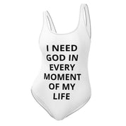 I NEED GOD SWIMSUIT - I NEED GOD