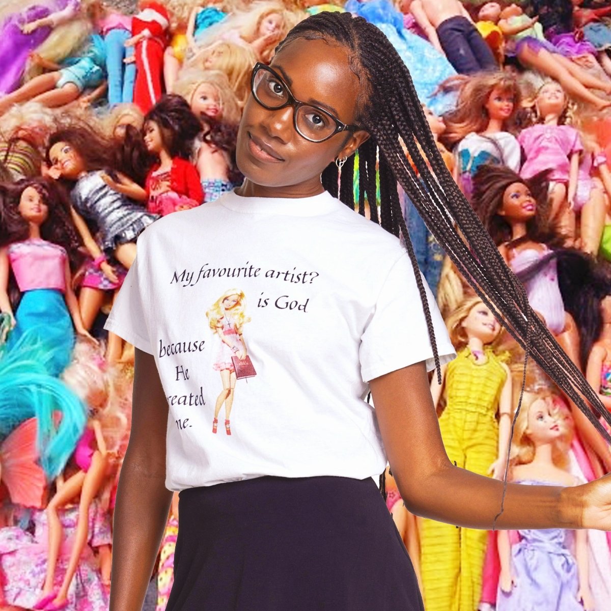 MY FAVOURITE ARTIST T - SHIRT - I NEED GOD