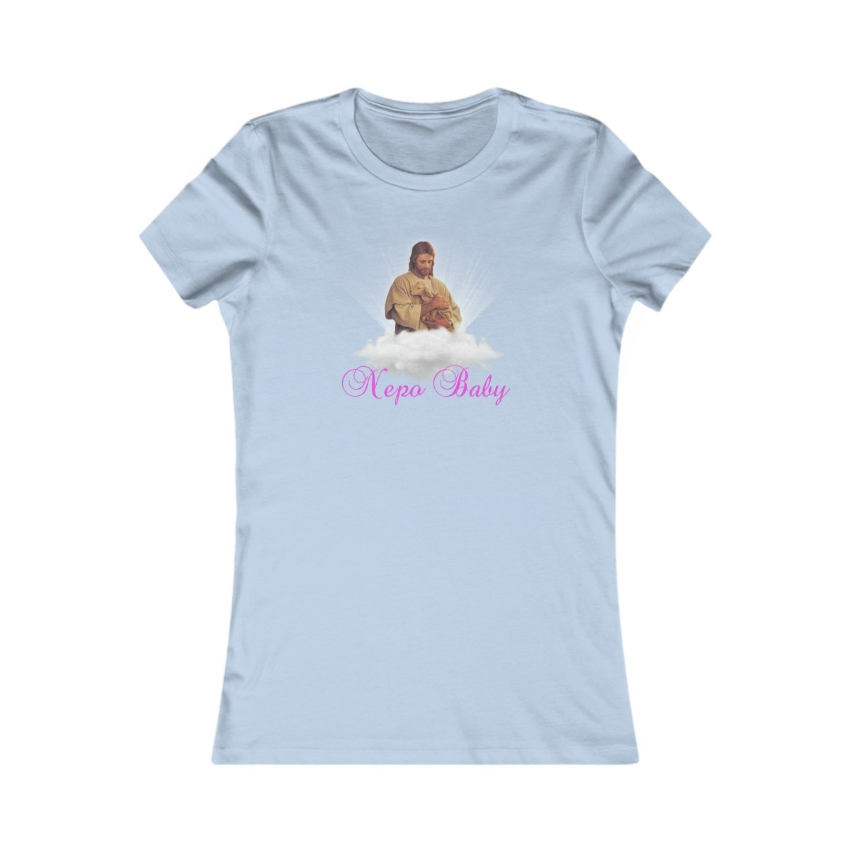 NEPO BABY GIRLY TEE - I NEED GOD