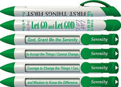 SERENITY PRAYER PEN - I NEED GOD