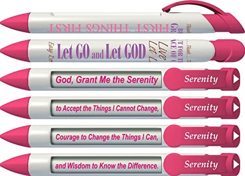 SERENITY PRAYER PEN - I NEED GOD