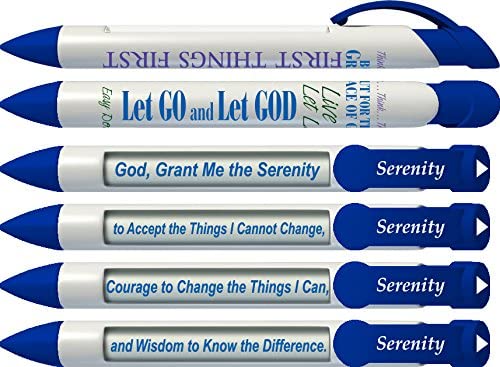 SERENITY PRAYER PEN - I NEED GOD