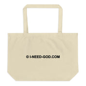 SERENITY PRAYER TOTE - I NEED GOD