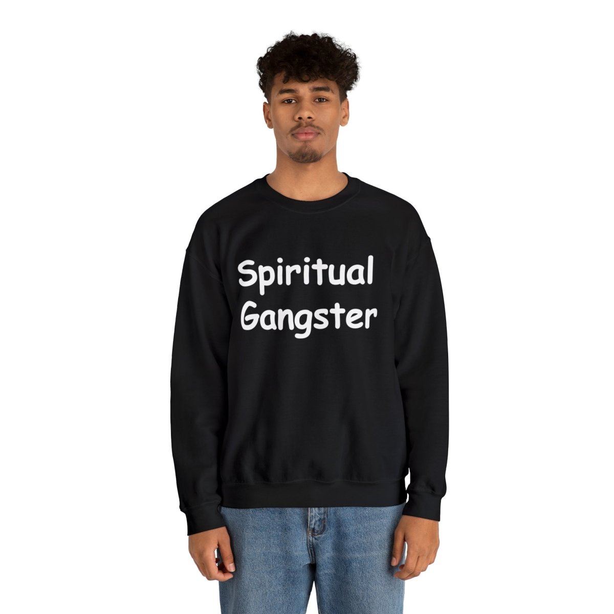 SPIRITUAL GANGSTER SWEATER - I NEED GOD