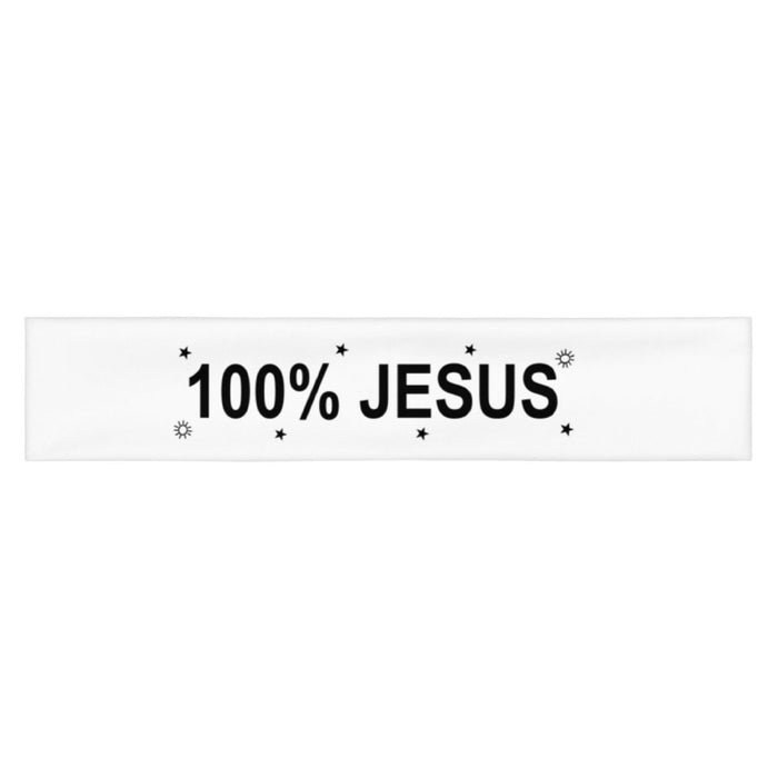 100% JESUS HEADBAND - I NEED GOD