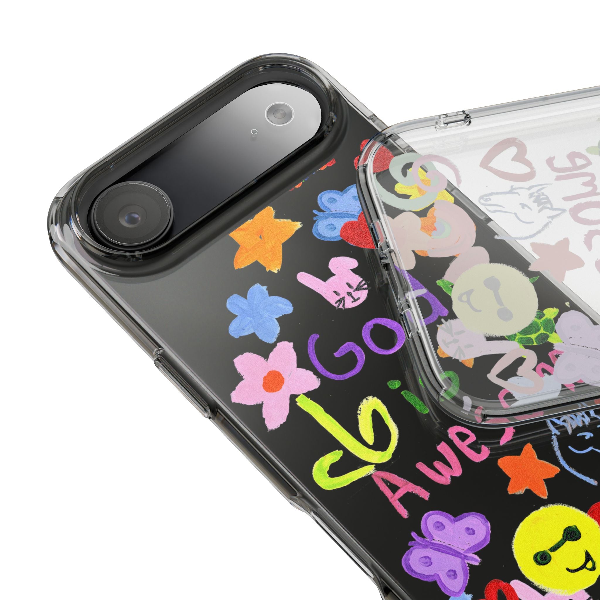 GOD IS AWESOME CLEAR PHONE CASE