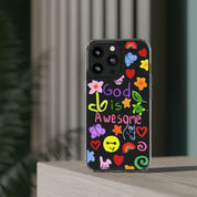 GOD IS AWESOME CLEAR PHONE CASE