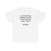 RAPTURE SURVIVOR T-SHIRT
