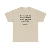 RAPTURE SURVIVOR T-SHIRT