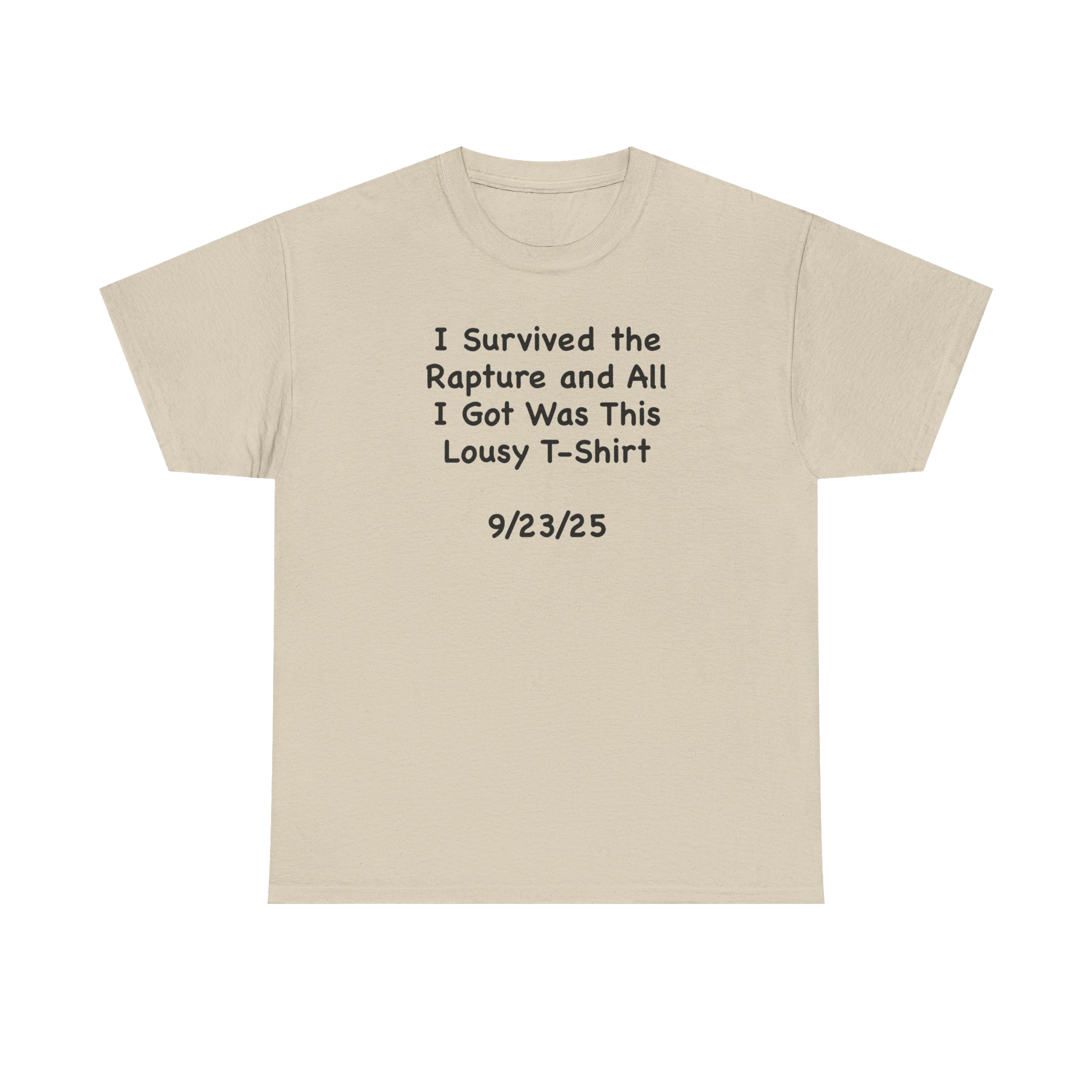 RAPTURE SURVIVOR T-SHIRT