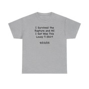 RAPTURE SURVIVOR T-SHIRT