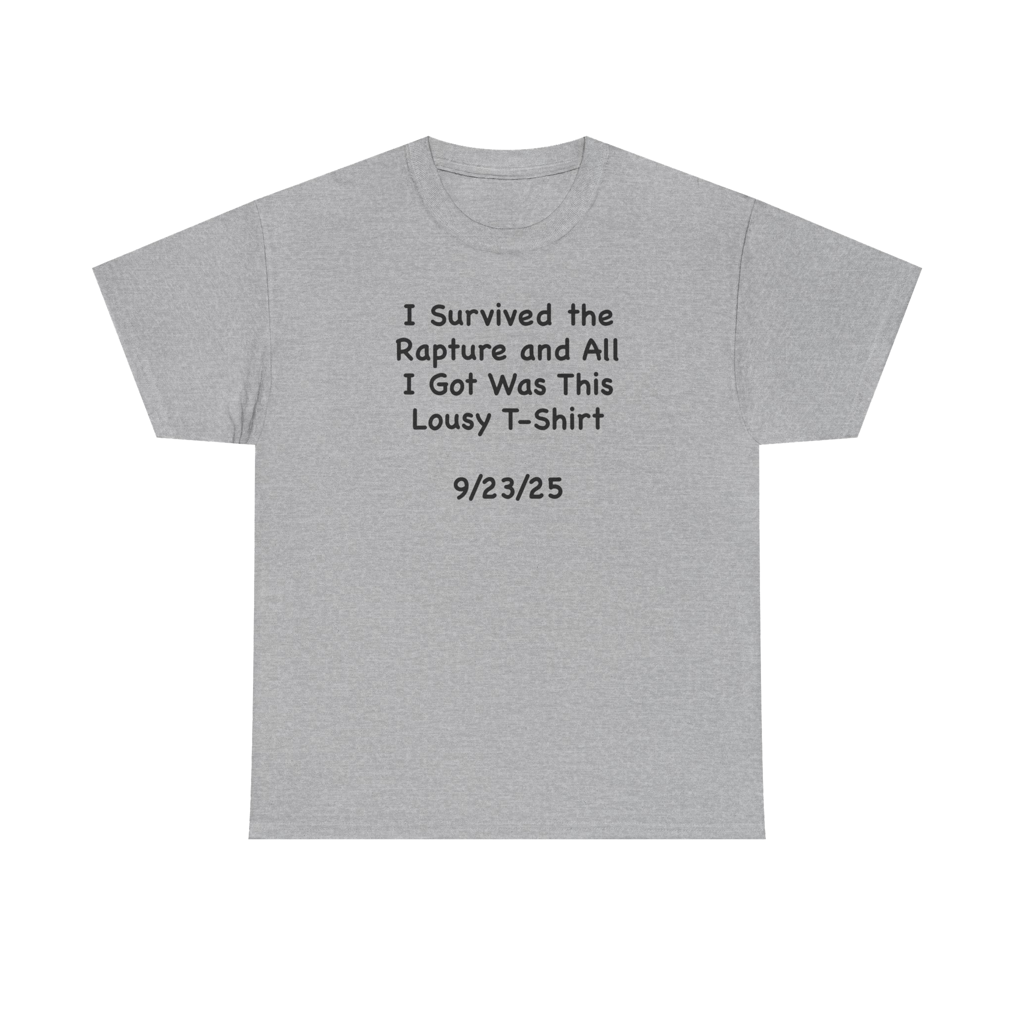 RAPTURE SURVIVOR T-SHIRT