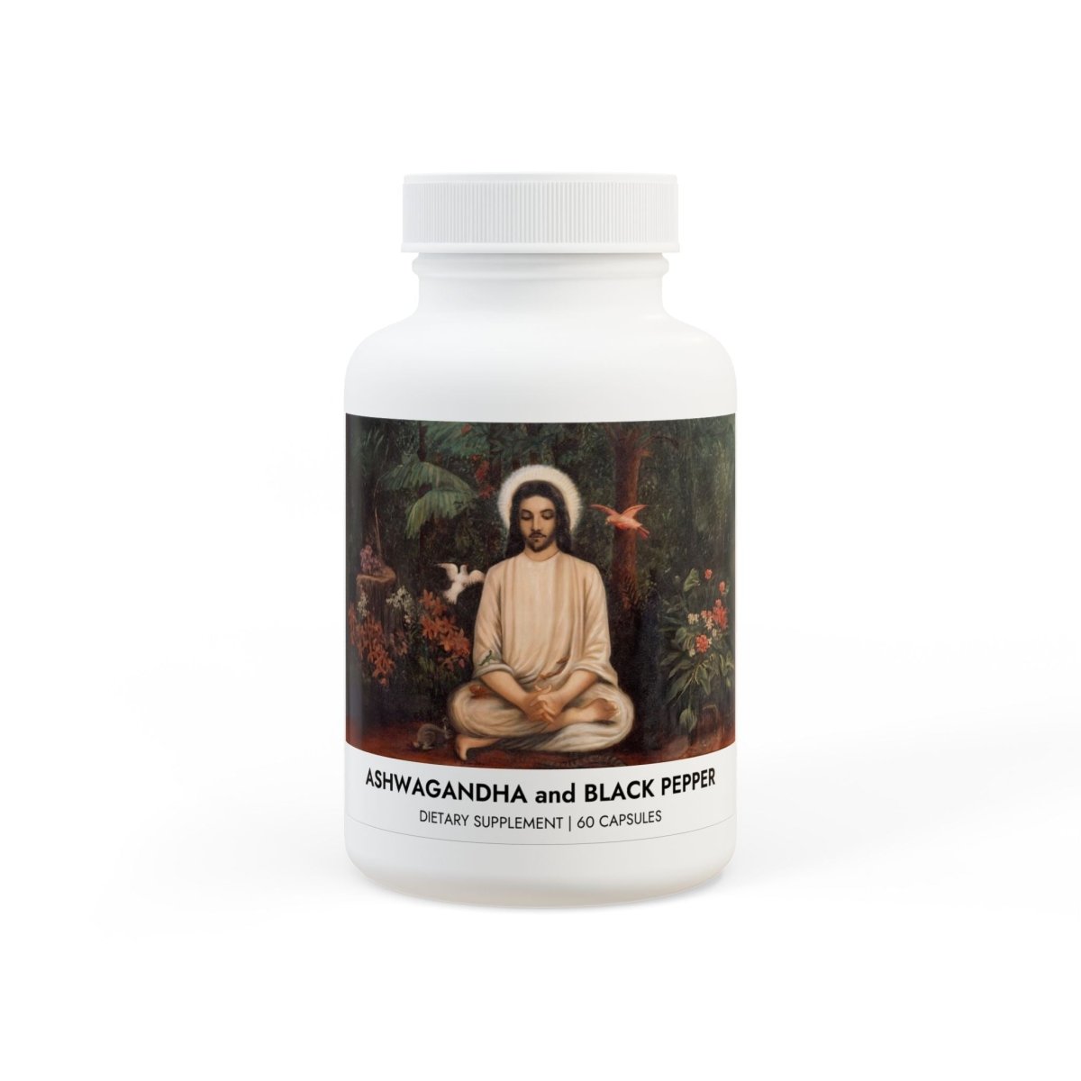 ASHWAGANDHA and BLACK PEPPER (60 capsules) - I NEED GOD