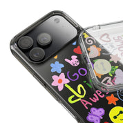 GOD IS AWESOME CLEAR PHONE CASE - I NEED GOD