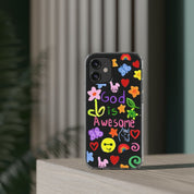 GOD IS AWESOME CLEAR PHONE CASE - I NEED GOD