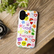 GOD IS AWESOME PHONE CASE - I NEED GOD