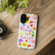 GOD IS AWESOME PHONE CASE - I NEED GOD