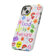 GOD IS AWESOME PHONE CASE - I NEED GOD