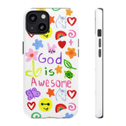 GOD IS AWESOME PHONE CASE - I NEED GOD