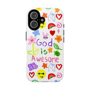GOD IS AWESOME PHONE CASE - I NEED GOD