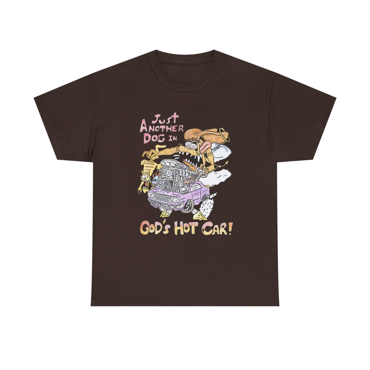 GOD'S HOT CAR T - SHIRT - I NEED GOD