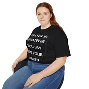 PRAYER T-SHIRT - I NEED GOD