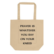 PRAYER TOTE BAG - I NEED GOD
