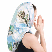 SILK SCARF BY KRILL NYC - I NEED GOD