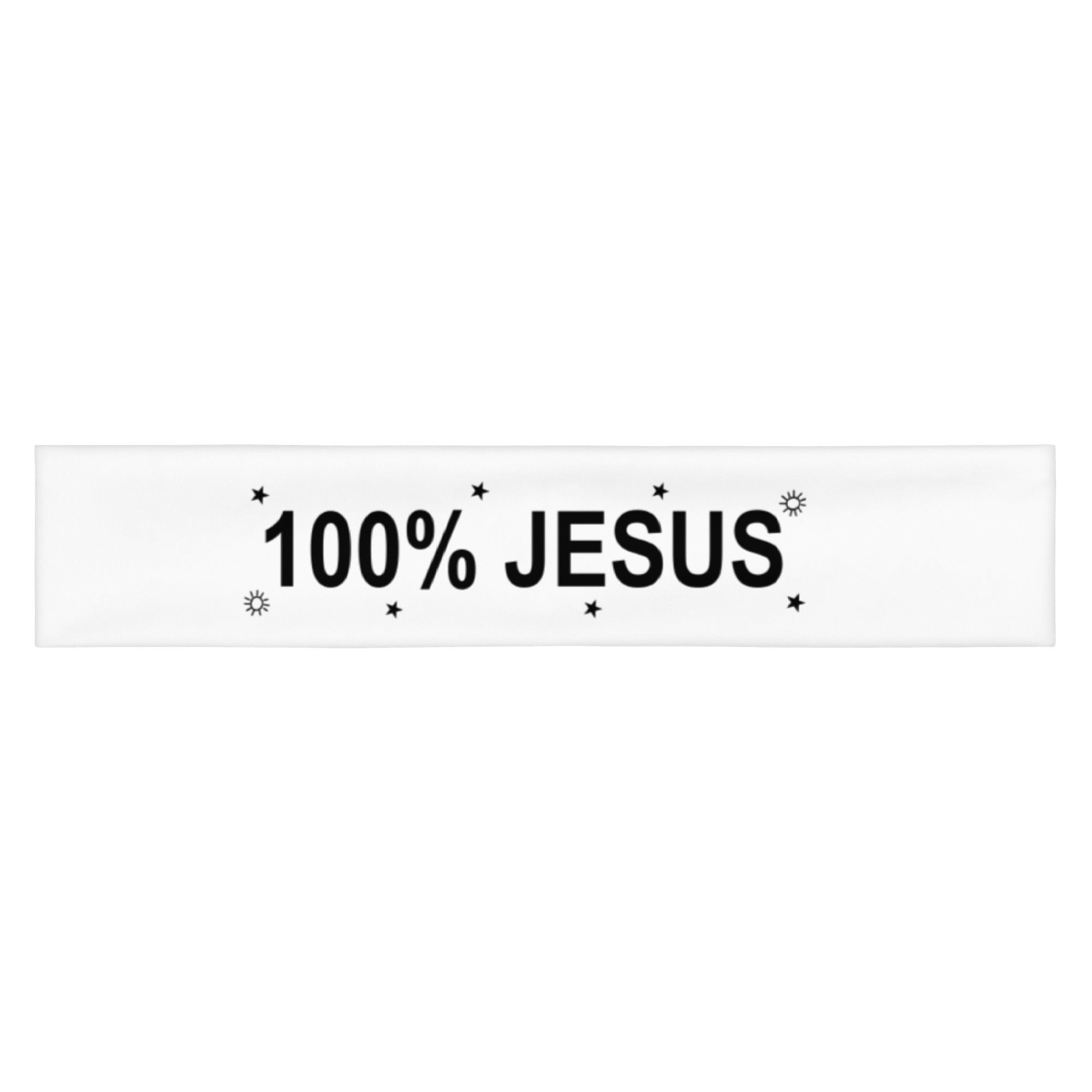 100% JESUS HEADBAND